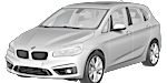 BMW F45 B0726 Fault Code
